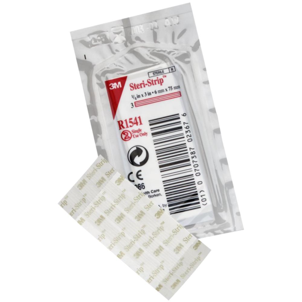 Steri-Strip Skin Closures Size 6mm x 38mm