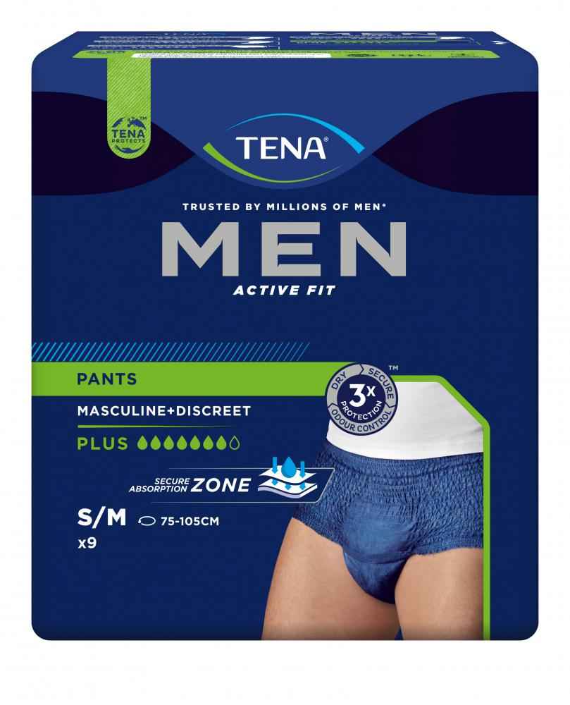 TENA MEN Active Fit Pants Plus Navy