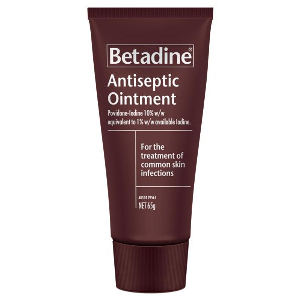 Betadine Antiseptic Ointment Size 65g Tube