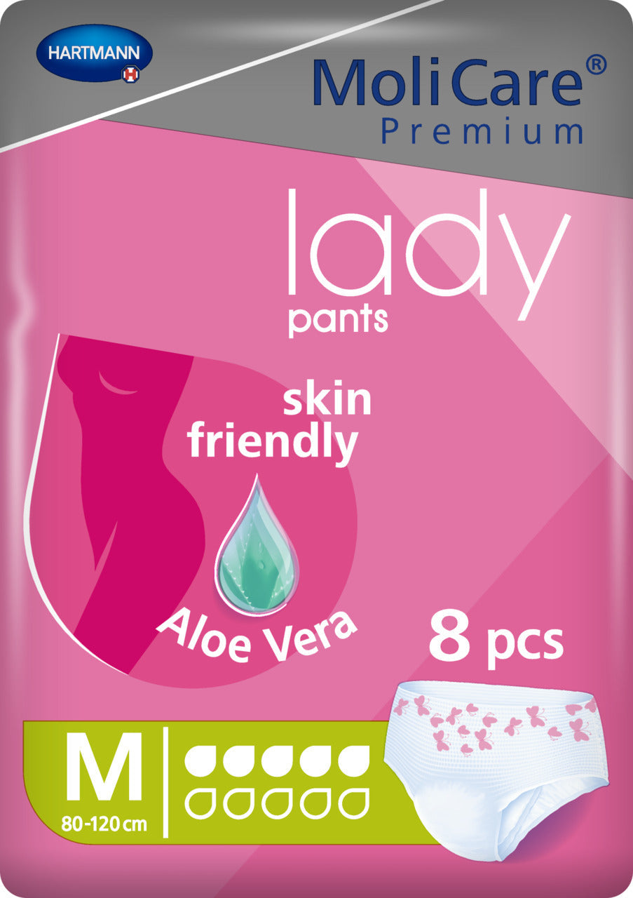 MoliCare Premium Lady Pants 5 Drop Medium - 843ml, 80 - 120cm (8pkt)