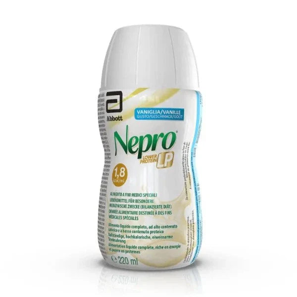Nepro LP Low Protein Renal Nutrition Drink 220ml - CKD Non-Dialysis Support