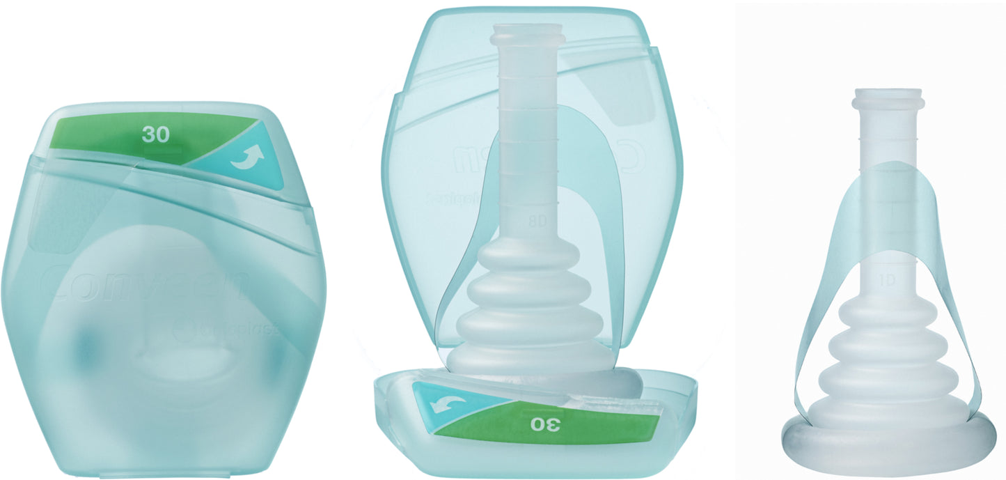 Conveen® Optima Urisheath (1-piece Non-Latex) Short Length 5.5cm (30) Size Diameter:30mm (30pkt)