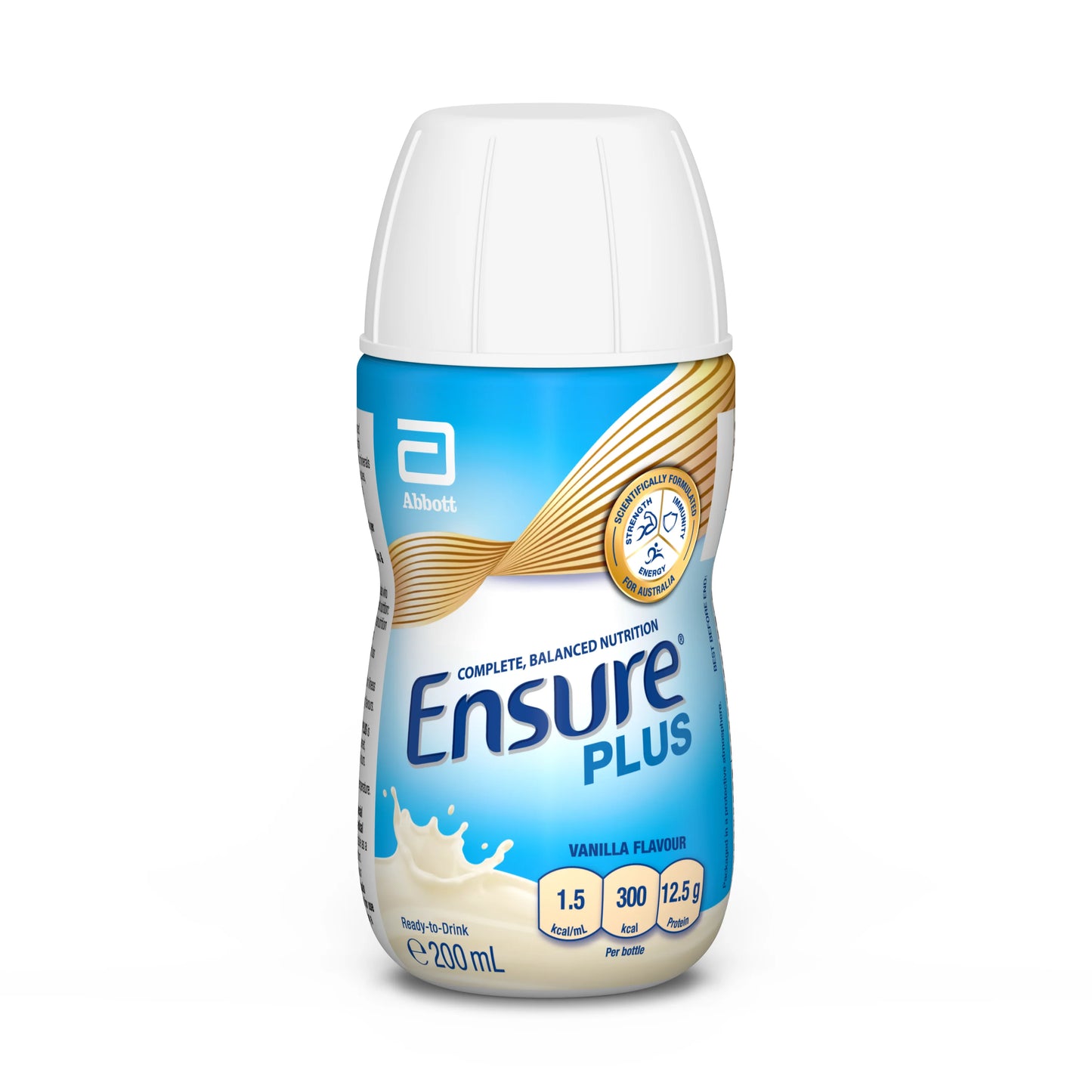Ensure Plus - Complete Fibre-Free, Adult Nutritional Supplement (200ml)