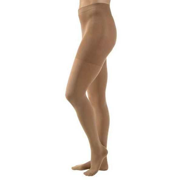 JOBST Relief Waist High: Class 2: 20-30mmHg (Beige) Open Toe