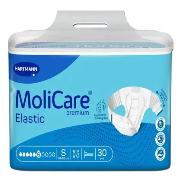 MoliCare Premium Elastic 6 Drop  XLarge - 2786ml, 140 - 175cm (14pkt)