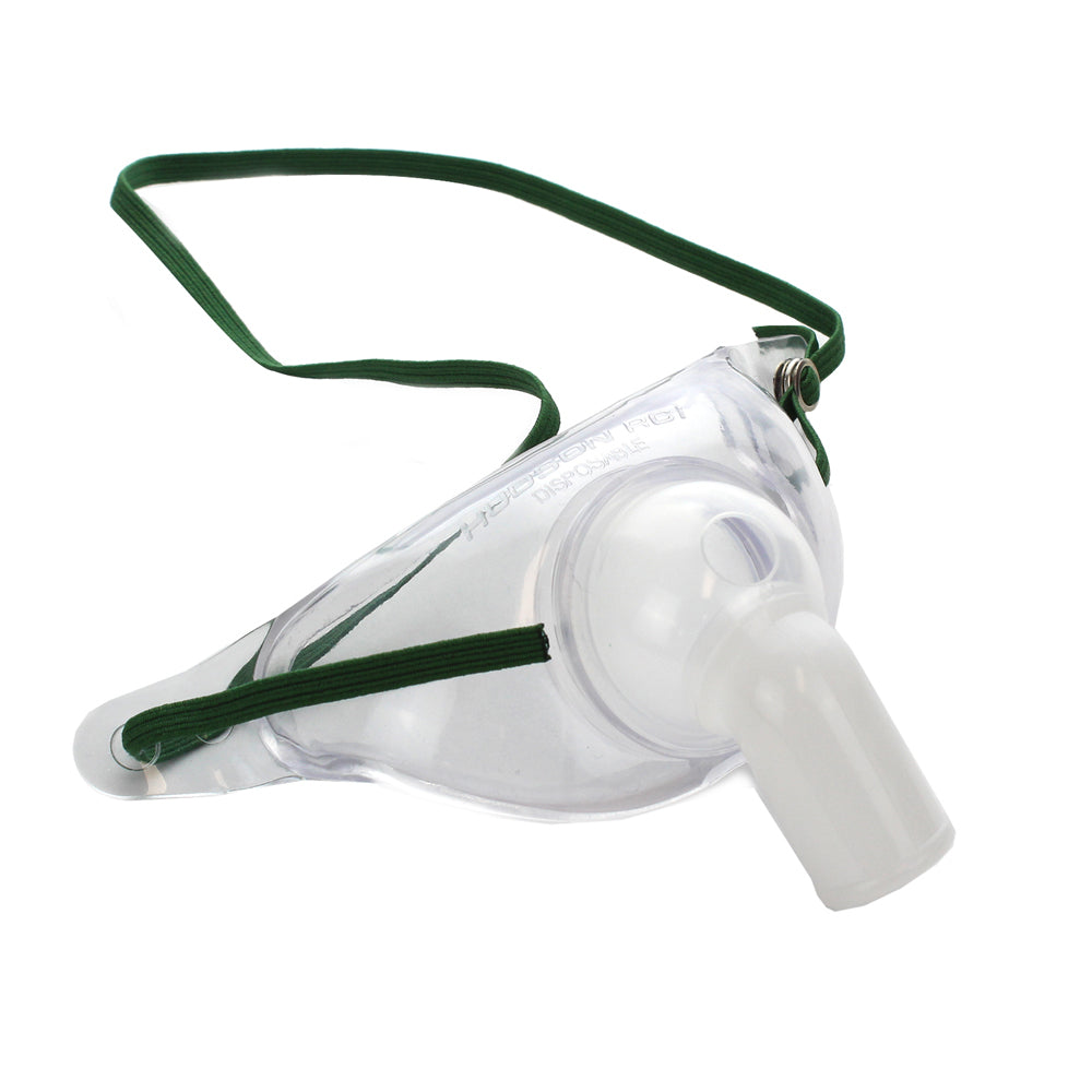 Adult Tracheostomy and Laryngectomy Mask with 360° Swivel – Sold Individually for Aerosol Therapy