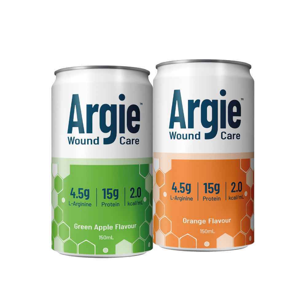 Argie Arginine Supplement 150mL | Carton of 12 - High-Protein for Wound Care