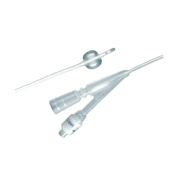Bardex™ 2-Way Silicone Foley Catheter 5cc, 43cm - Latex-Free CH/FR18 (Diameter:6mm)