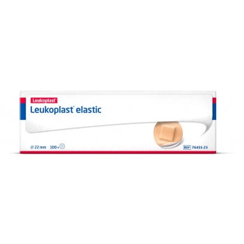 Leukoplast Elastic Spot 22mm Tan Size Box/100