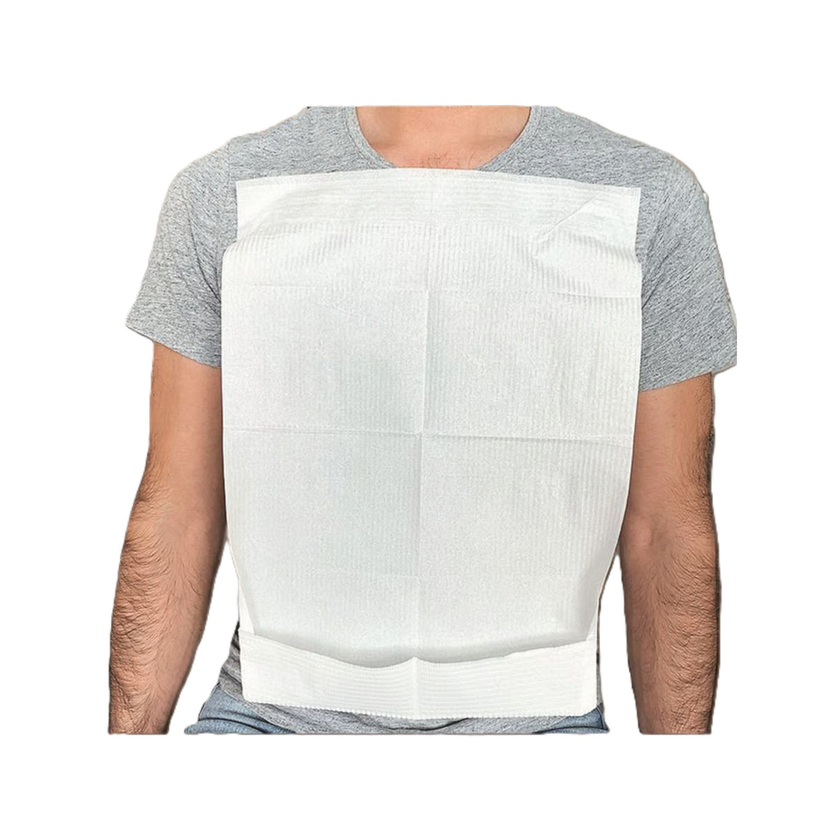 GuardOn Clothing Protector with Pouch and Adhesive Strip