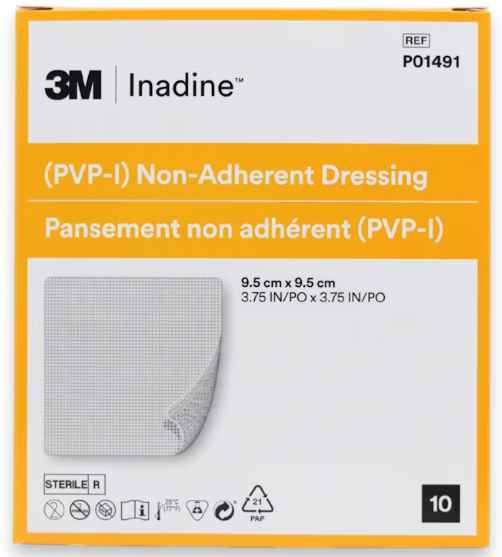 Inadine Dressing Non-Adhesive