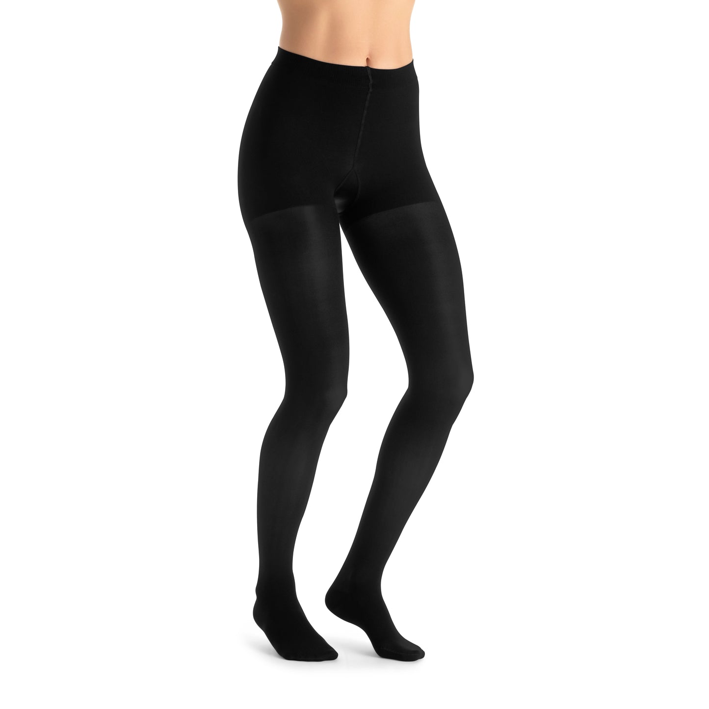 JOBST ULTRASHEER Waist High Closed Toe Black