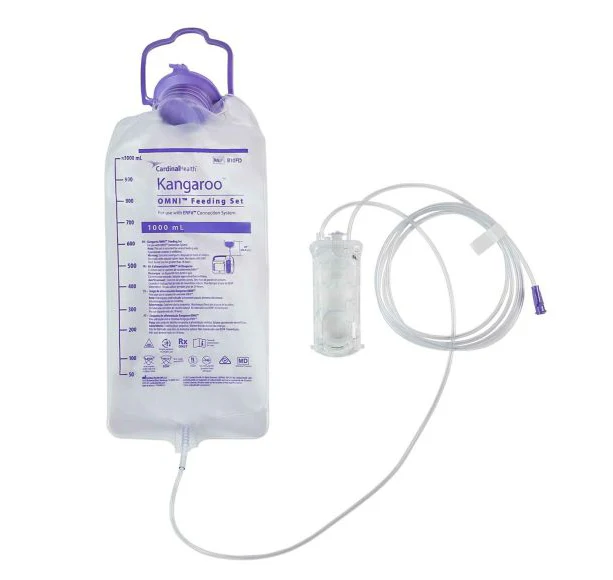 Kangaroo OMNI Type 1000ml Non-Sterile Feeding Set - Box of 30