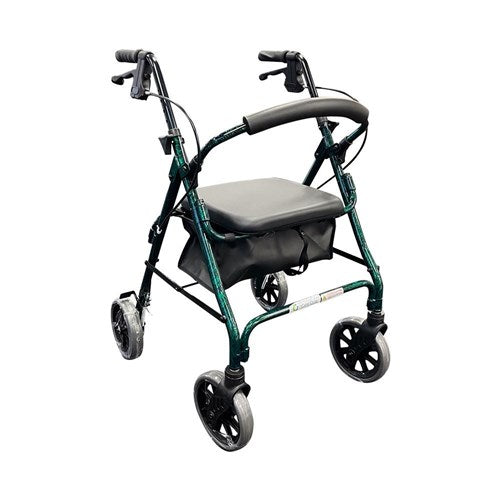 Rover Seat Walker Rollator Laser Green