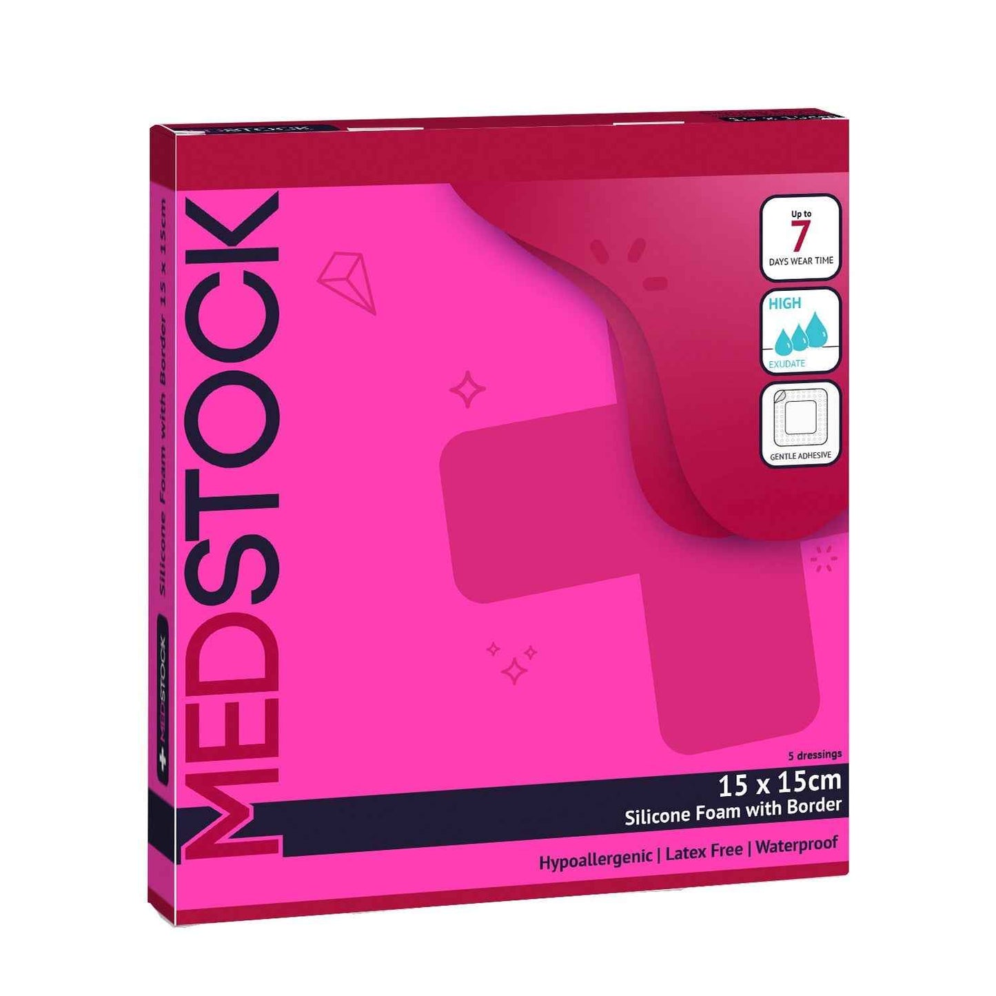 Medstock Silicone Foam Dressing