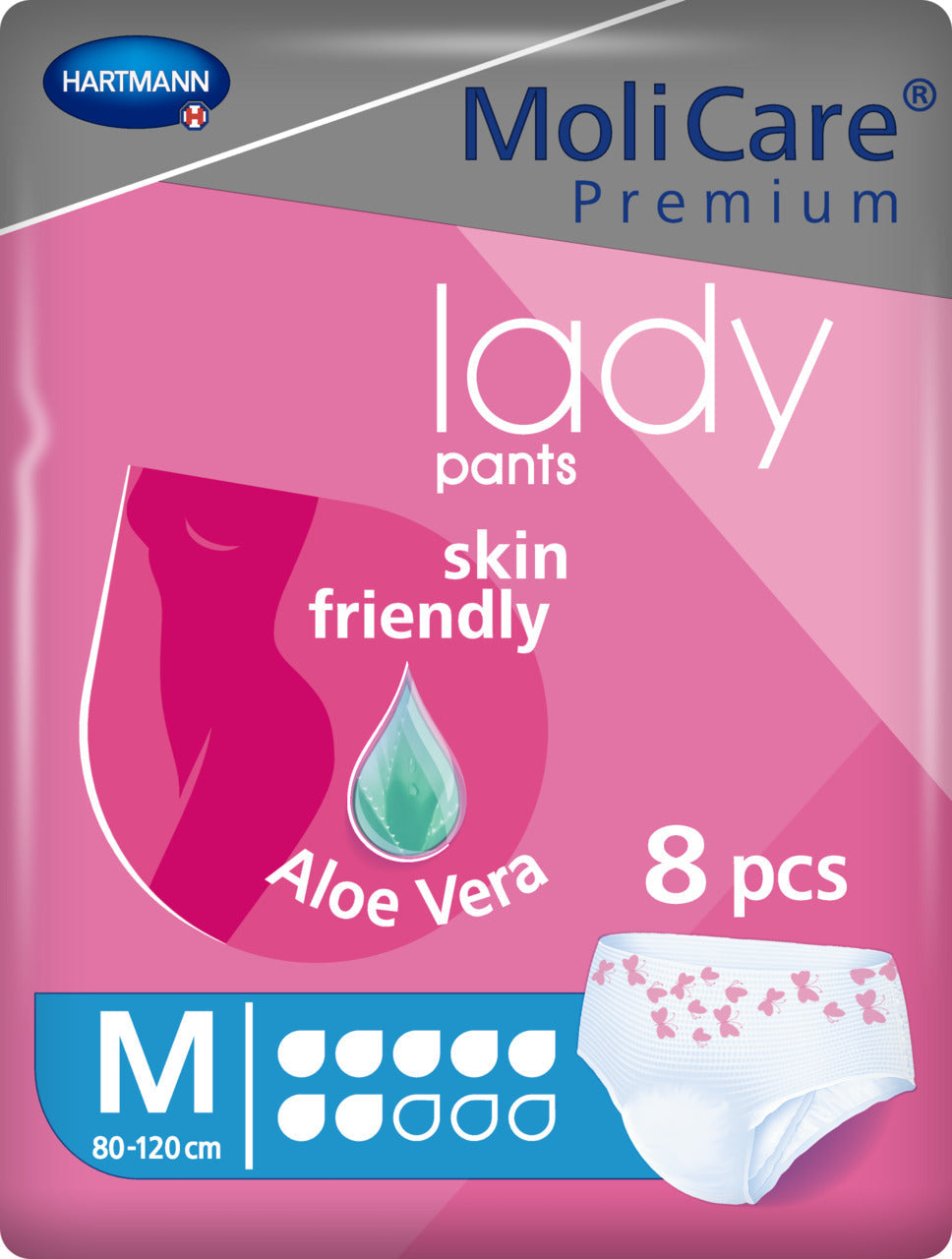 MoliCare Premium Lady Pants 7 Drop Medium - 1442ml, 80 - 120cm (8pkt)