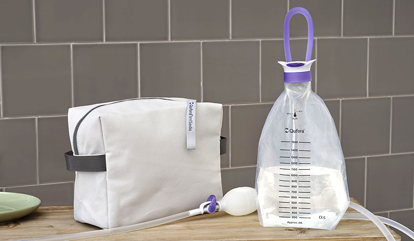Qufora IrriSedo Flow 1 x water bag with pump and water flow regulator (15 x cones)