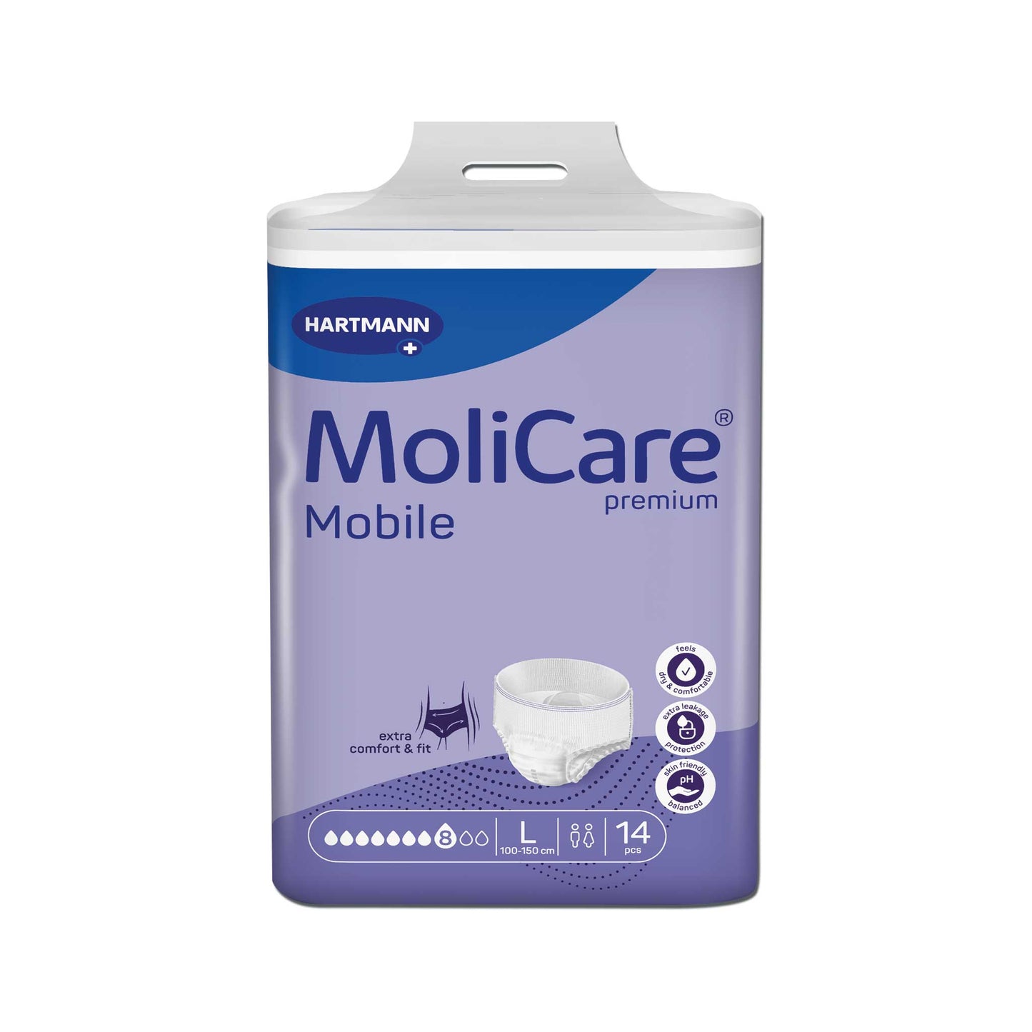 MoliCare Premium Mobile 8 Drop Adult Incontinence Pads