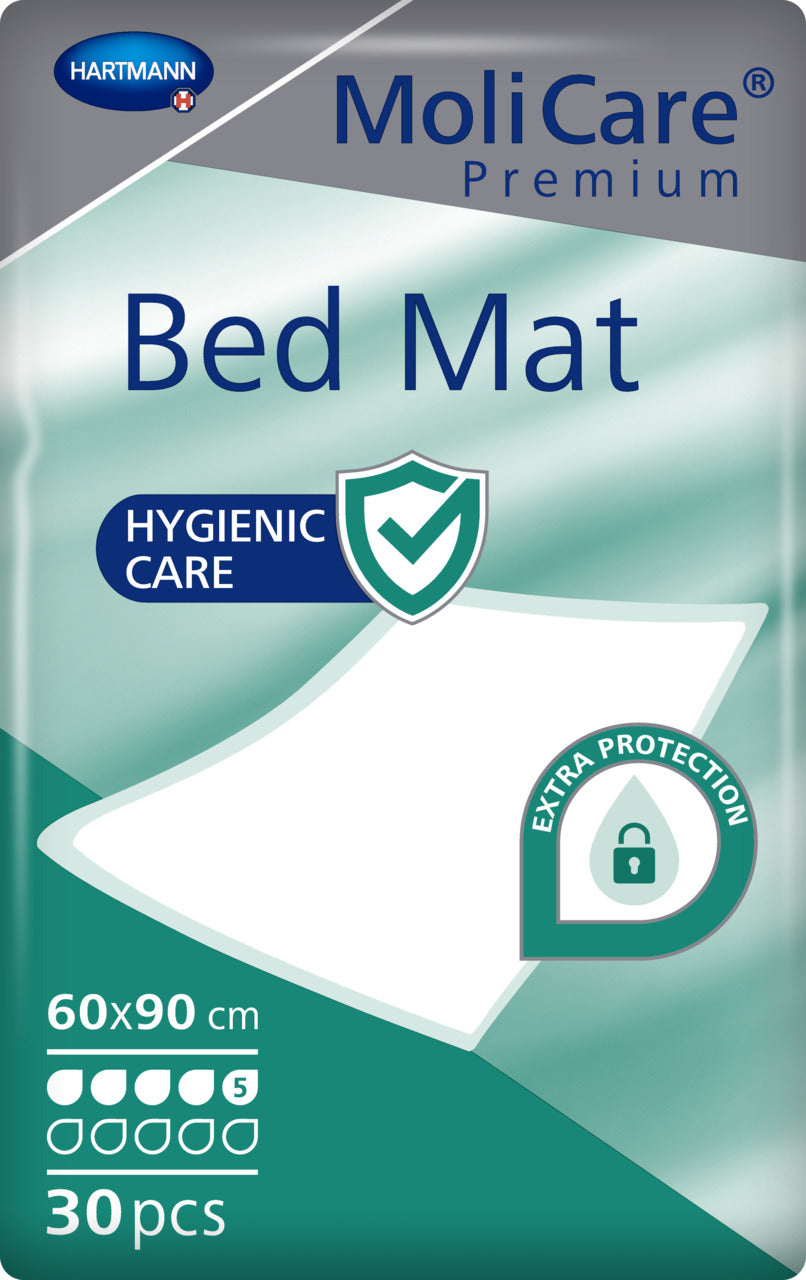 MoliCare Premium Bed Mat 7 Drop: Absorbency: 1241ml, 60x90cm (25pkt)