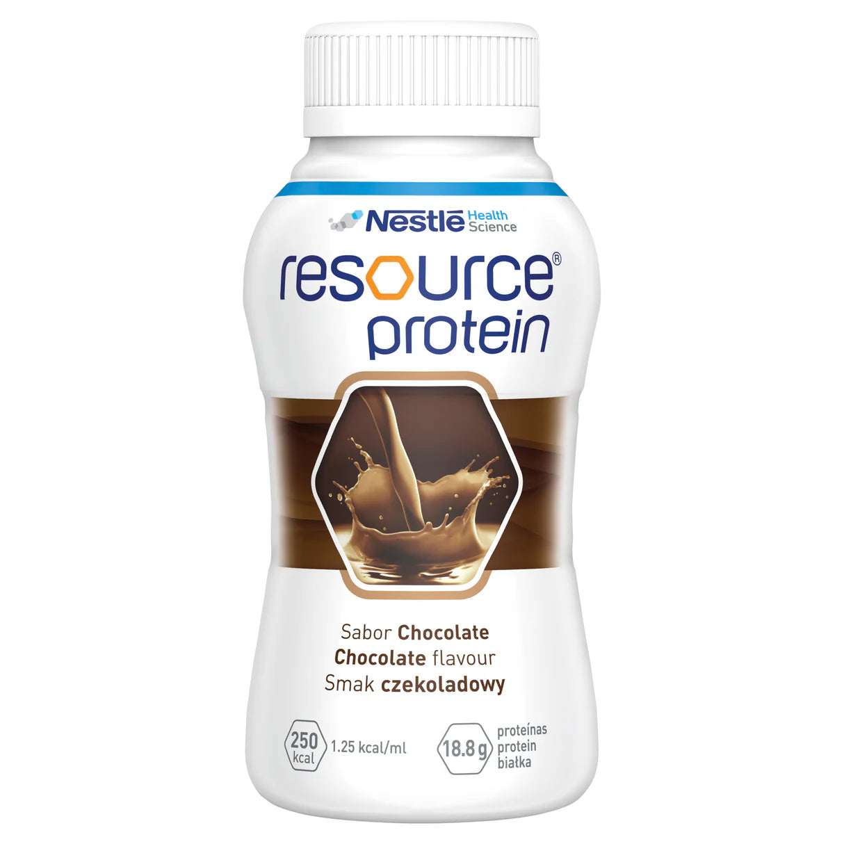 Resource Protein Bottle 200ml Chocolate - Tray of 24