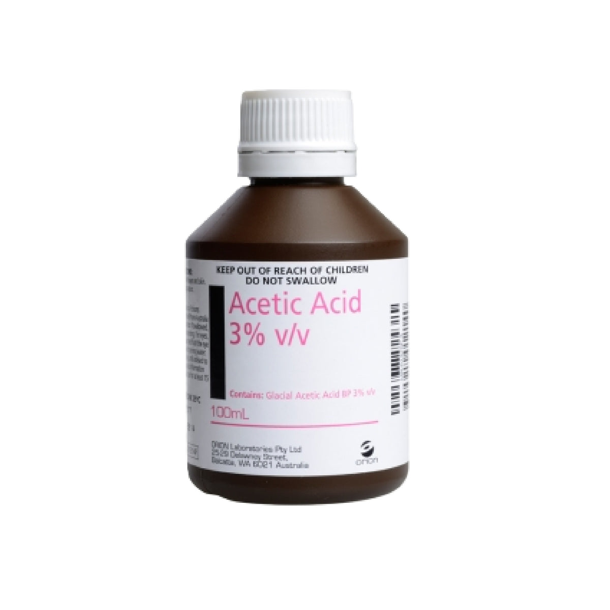 Orion Acetic Acid Solution 3% 100mL