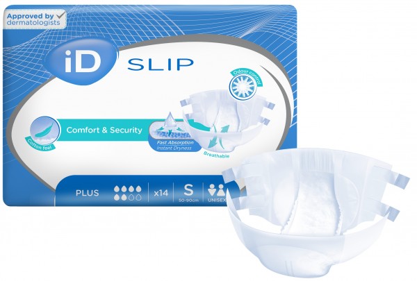 iD Slip Plus Small - 1800ml, 50-90cm (14pkt)