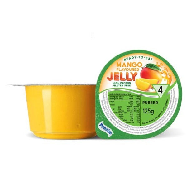 Extremely Thick Mango Jelly Pureed 125g Flavour Mango - Box/24