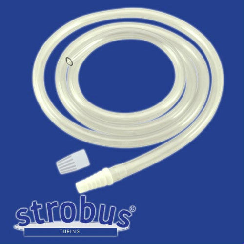 Clear-Vinyl Drainage Tube, 60" with Nozzle & Cap for 2 Ltr Bottle Packaging Size Each