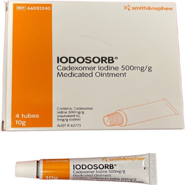 IODOSORB Ointment 10g Tube Size Each - 10 g
