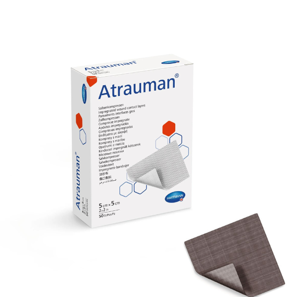 Atrauman Ag Silver Dressing Size 5cm x 5cm - Box/10