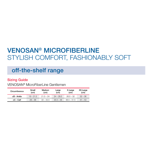 MicroFiberline Socks for Men Class 1 Compression (Travel Socks) Black