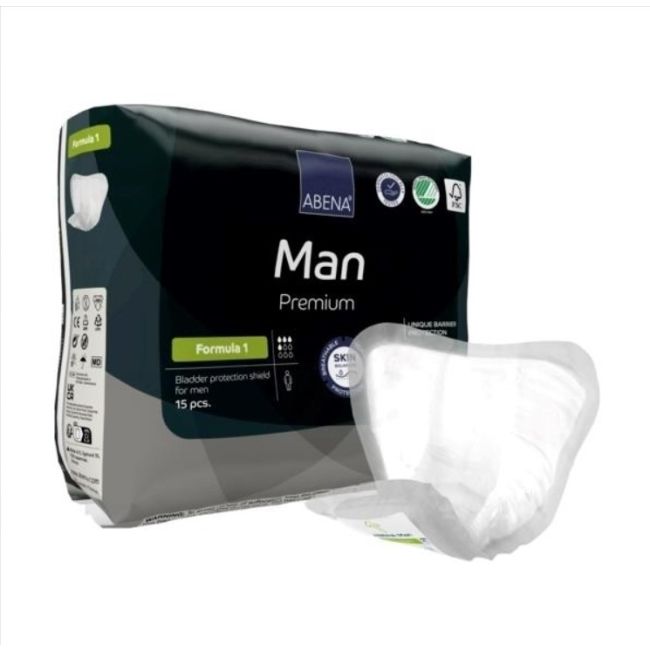 ABENA Man Formula 1 Men's Guards Absorbency 450ml (15pkt)