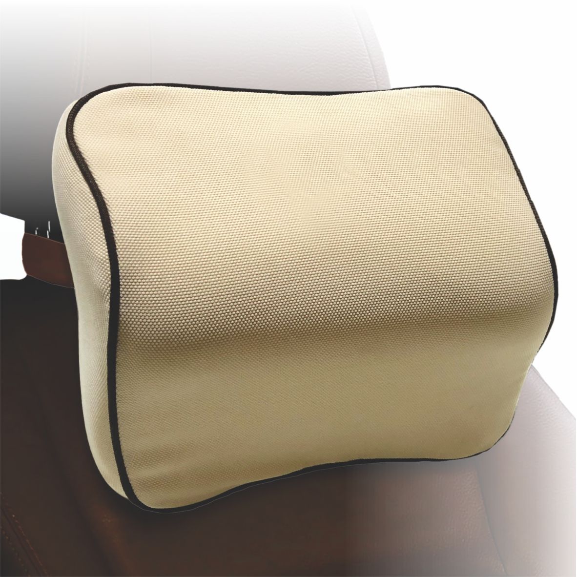 Bodyassist Memory Foam Headrest Support Pillow
