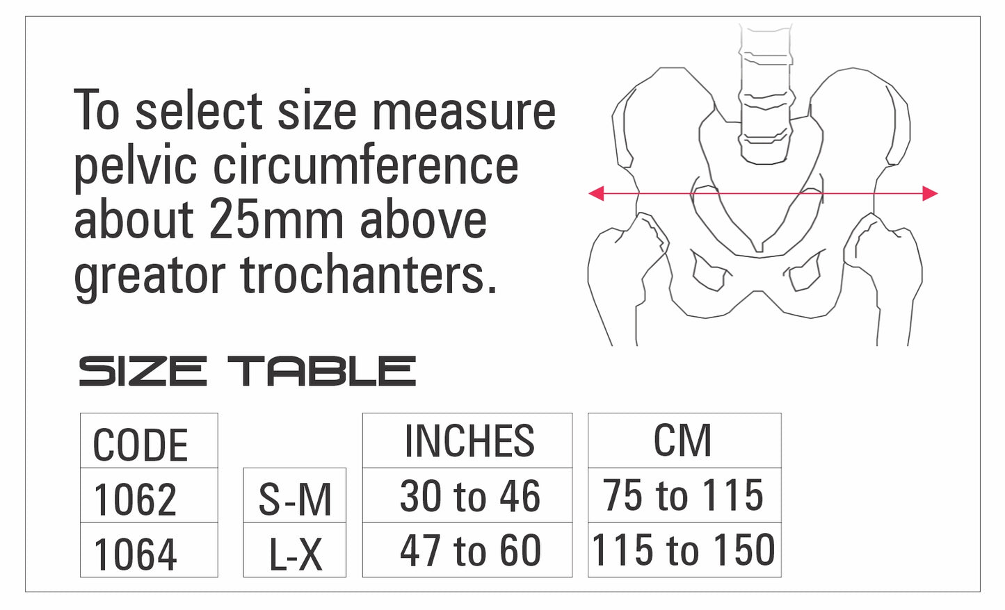 Bodyassist Pelvic Ring and Sacroiliac Joint Binder