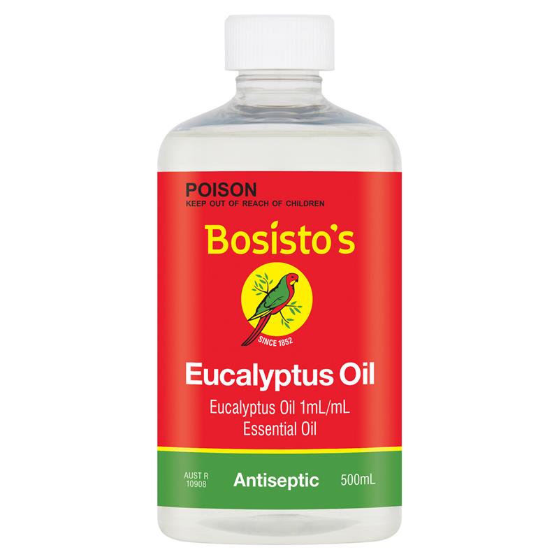Bosistos Eucalyptus Oil 500ml Title Default Title