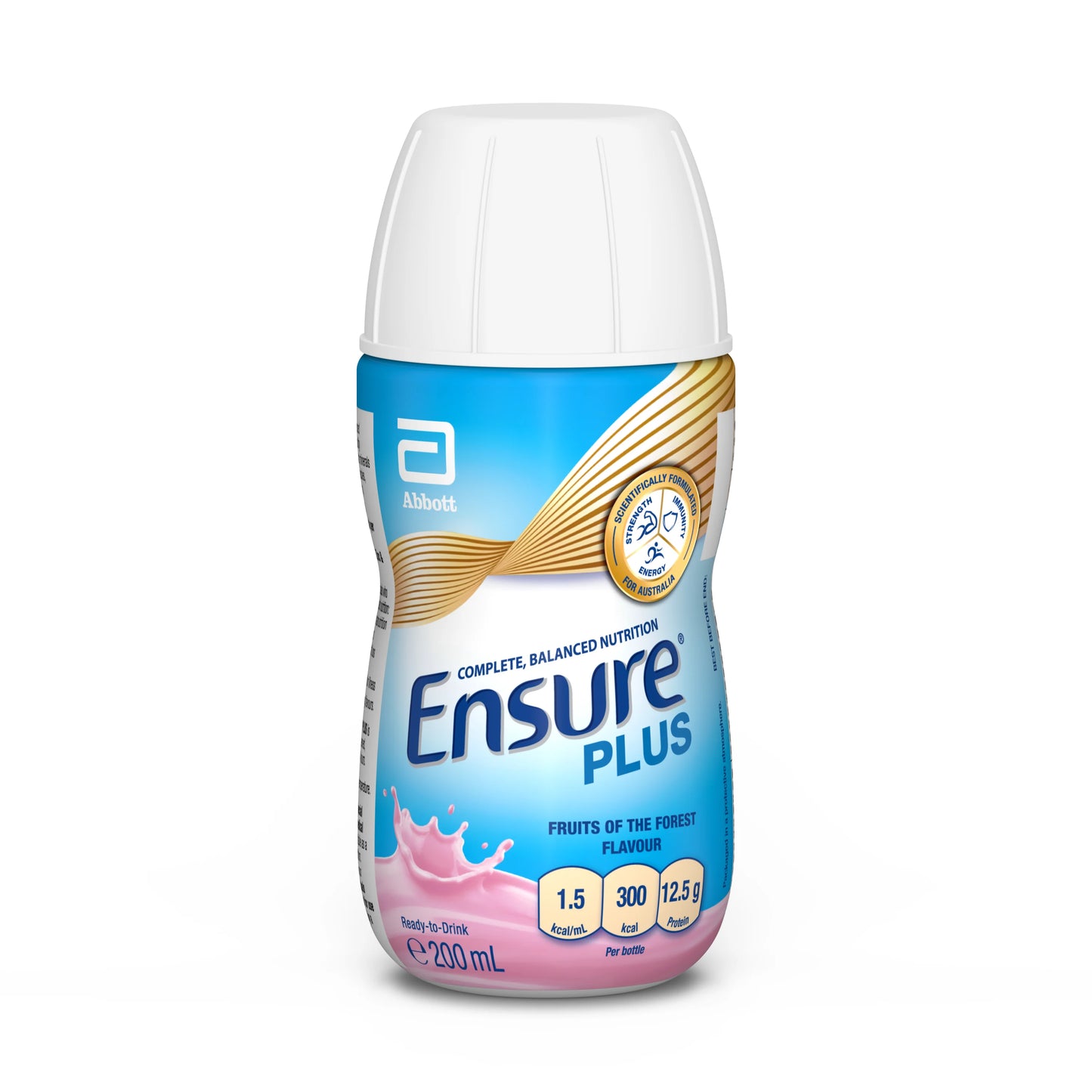 Ensure Plus - Complete Fibre-Free, Adult Nutritional Supplement (200ml)