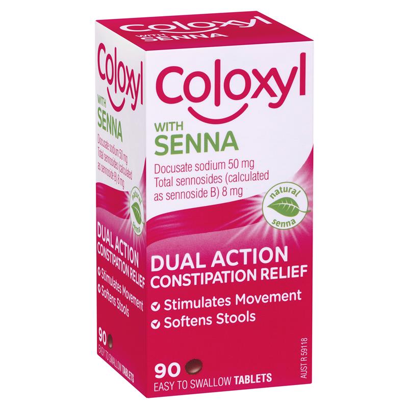 Coloxyl with Senna (90 Tablets)