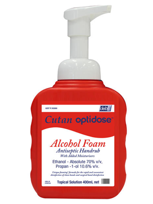 Cutan Optidose Enhanced Handrub 400ml Title Default Title