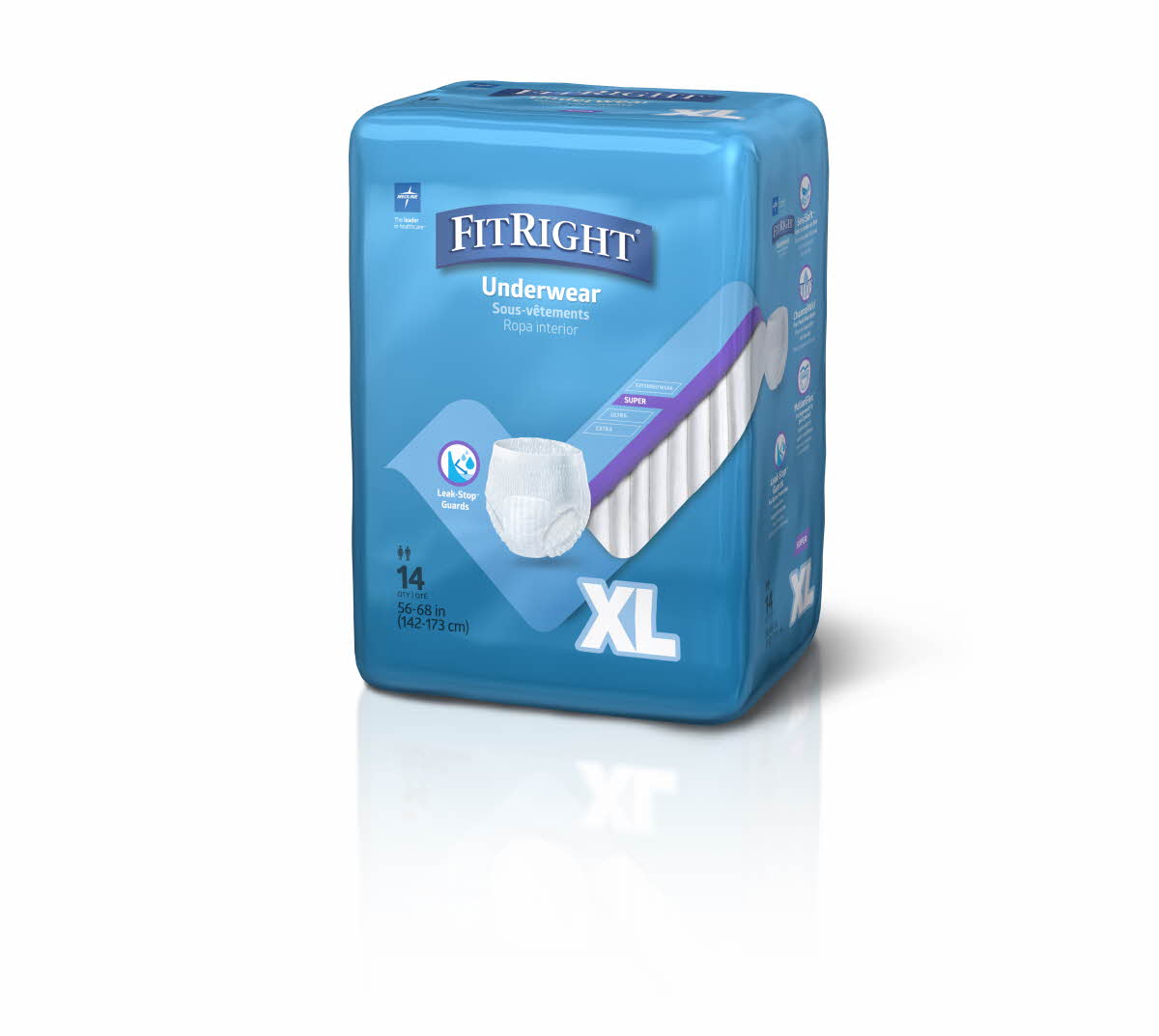 Medline FitRight Protection Plus Super Pull Up