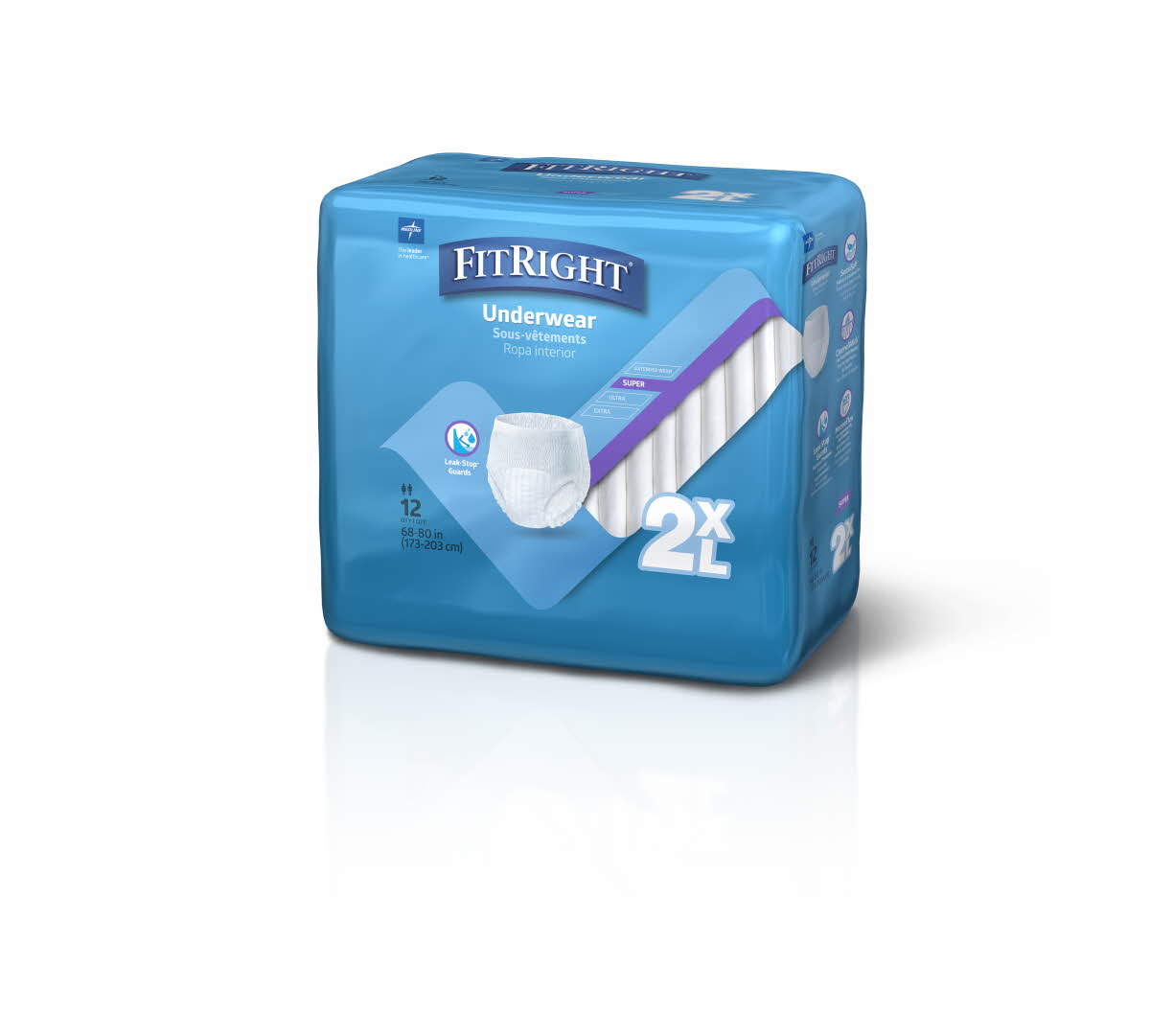 Medline FitRight Protection Plus Super Pull Up