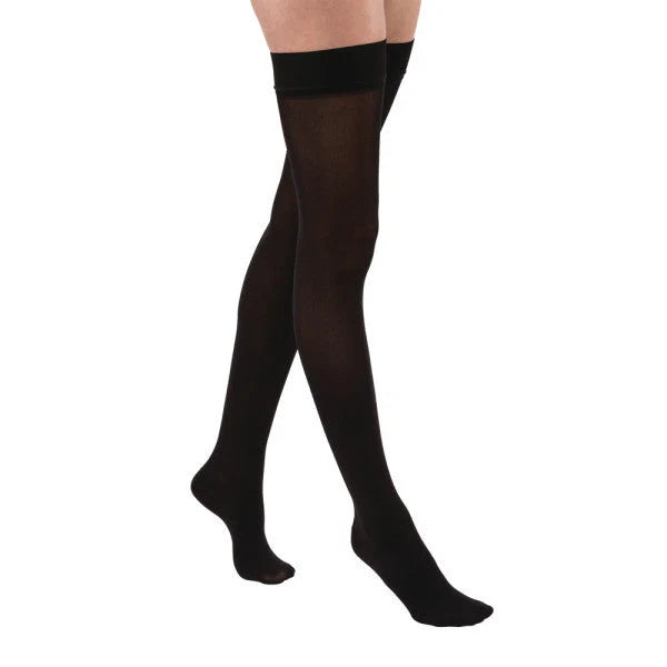 JOBST Relief Thigh High Class 2: 20-30mmHg / Black