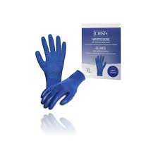 JOBST Grip Glove Blue in medium and large sizes for easy compression stocking application