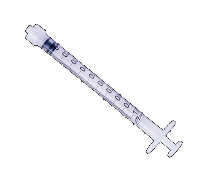 MDevices Luer Lock Syringe 1mL without Needle - Box of 100
