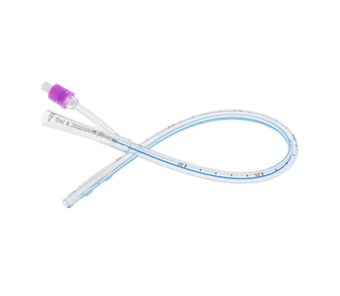 MDevices Open-Ended 2-Way Foley Catheter, 40cm with 10mL Balloon