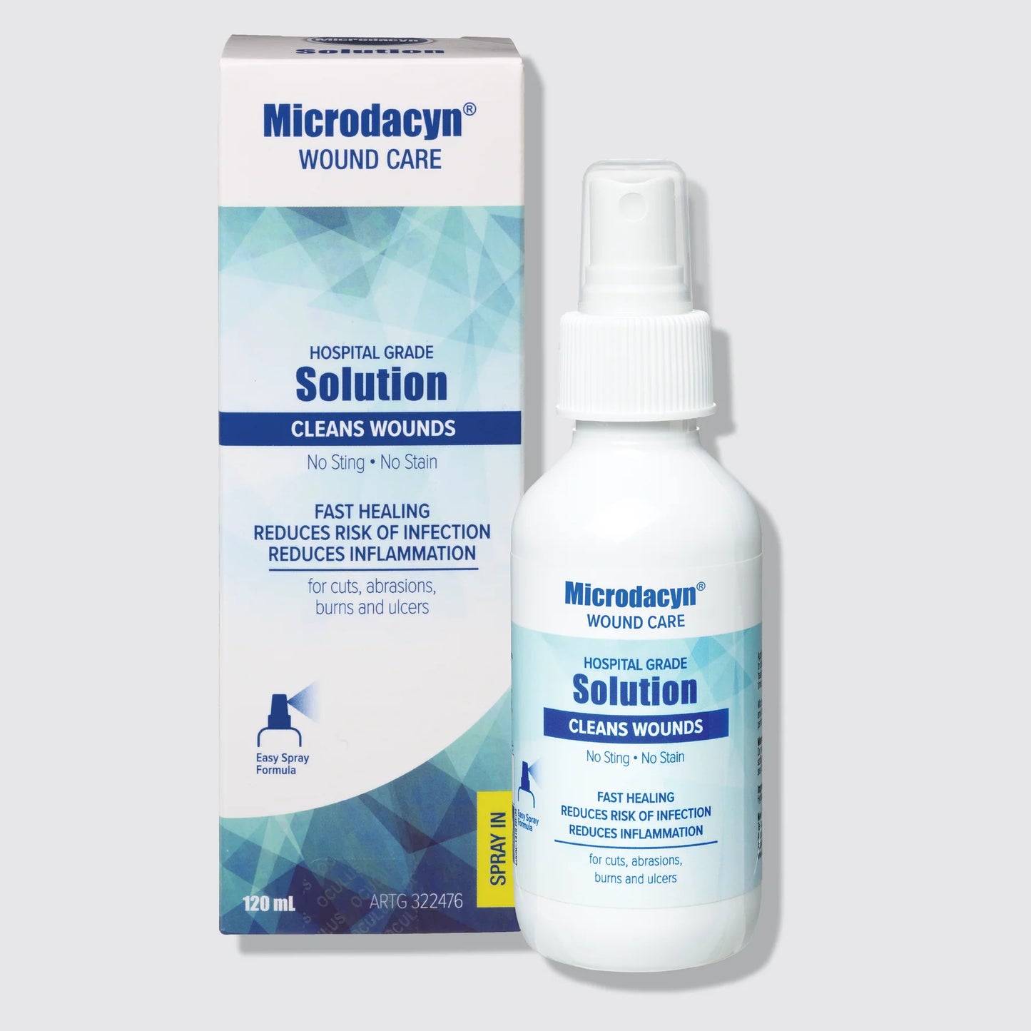 Microdacyn Wound Care Spray 120mL