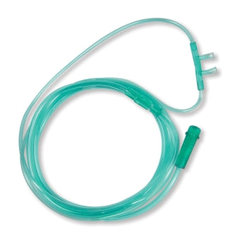 Multigate Adult Nasal Oxygen Cannula 2.1m Green Tubing - Each