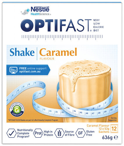 OPTIFAST VLCD® Milk Shake (12s) Strawberry (53g x 12 Sachets)