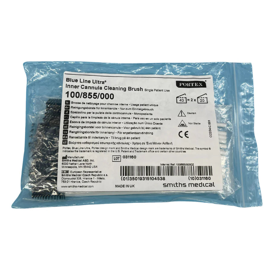 Portex Tracheostomy Cleaning Brushes (Pack of 40)
