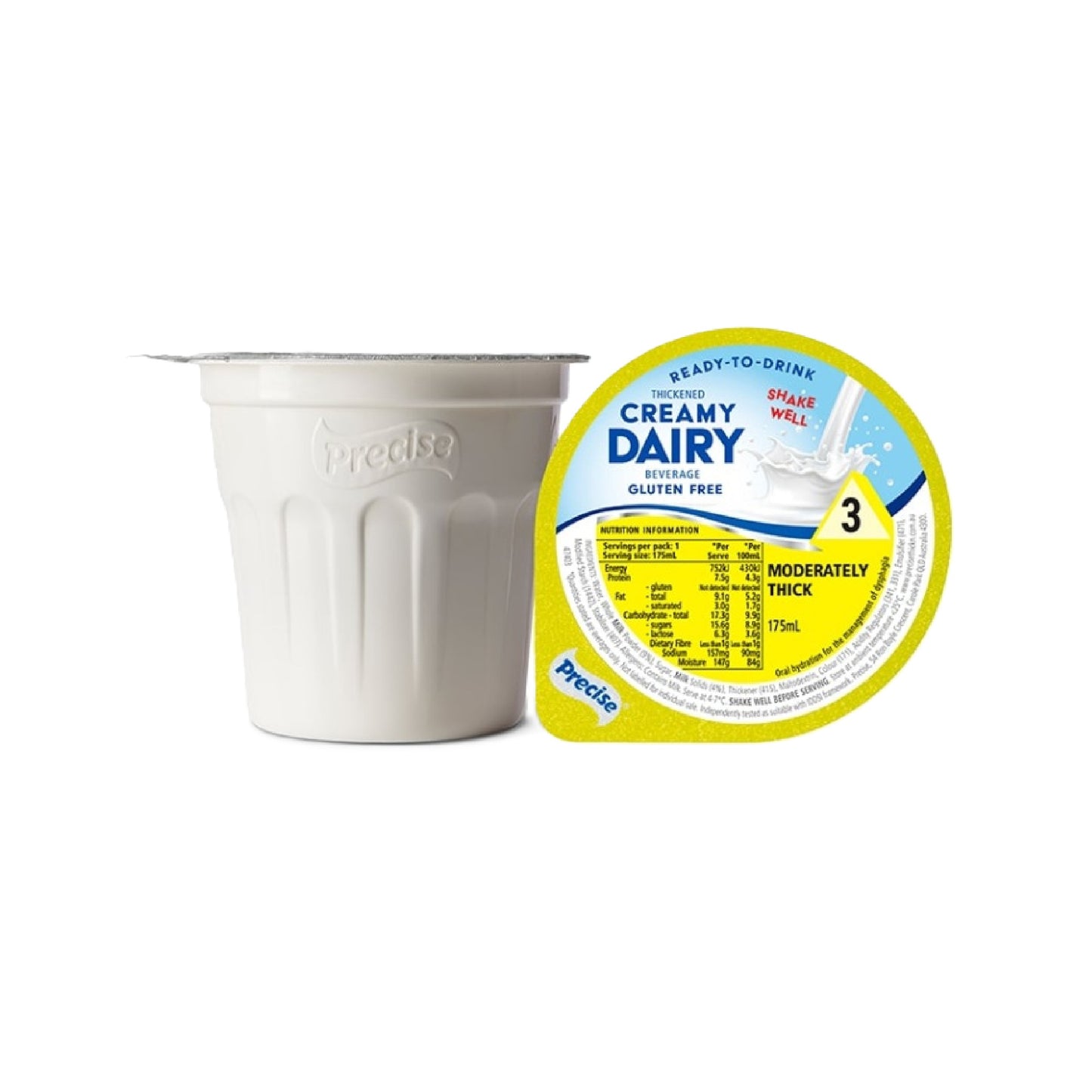 Precise Ready to Drink Creamy Dairy Level 3 175mL (Tray of 24)