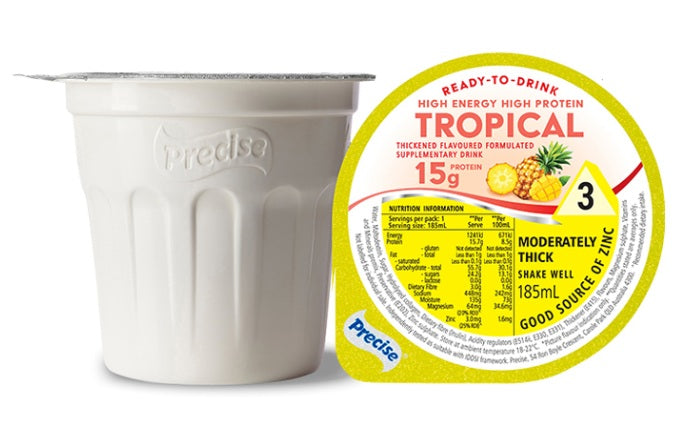 Precise Ready-To-Drink High Energy High Protein Tropical 15g (Pack of 24)